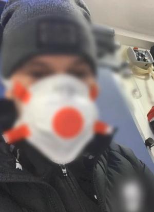 Şofer din Galaţi întors din Italia, suspect de coronavirus, dus la analize, a refuzat izolarea şi umblă nestingherit prin curtea spitalului