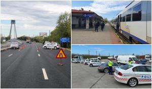 Litoralul e complet închis de 1 Mai. Șosele blocate, zeci de polițiști și jandarmi în gările de la mare