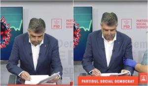 Președintelui PSD, Marcel Ciolacu, i s-a făcut rău în timpul conferinței de presă, nu se mai ținea pe picioare (video)