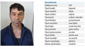 Onorel, hoțul evadat de Paște din penitenciarul Ploiești, îi aleargă pe polițiști de aproape trei săptămâni