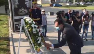 30 de ani de la Mineriada din 13-15 iunie 1990. Premierul Ludovic Orban a depus o coroană la Monumentul Mineriadei (Video)