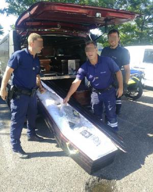 Șofer român cu patru sicrie în mașină, arestat în Franța. A zis că duce cadavre din Spania în România
