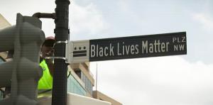 Americanii au scris cu vopsea „Black Lives Matter” pe șoseaua care duce direct spre Casa Albă (Foto)