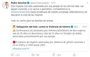 Mădălina a fost ucisă fără milă de iubitul ei, în Spania. Premierul Sanchez a transmis un mesaj emoţionant după moartea româncei (Video)