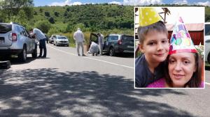 Mama băiețelului de 8 ani ucis de tată, mesaj în ziua în care și-a înmormântat fiul, la Cluj: "Aveți grijă de voi!"