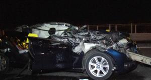 Șoferul de TIR care a ucis o fetiță și pe mama ei,  când a întors pe autostradă, avea magnet pe tahograf