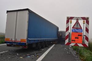 Mărturia șoferului român de TIR scăpat viu din cabina strivită în alt camion: "Puțin loc să mai frânez!"