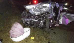 O fetiță de trei luni și tatăl ei au fost uciși de un șofer sincigaș, pe o șosea din Moldova
