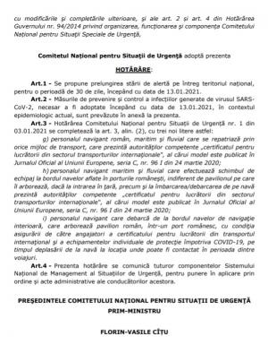 Starea de alertă, prelungită în România cu încă 30 de zile. Reguli şi măsuri anunţate de CNSU