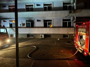 Incendiul de la Matei Balş. Imagini surprinse de martori la puţin timp de la tragedie