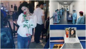 Lacrimi pentru Adelina, la UPU Buzău. Tânăra asistentă a murit la scurt timp după ce a născut un băieţel