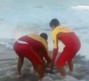 Momentul teribil când un tânăr de 18 ani este atacat de un rechin. Salvamarii au sărit în apă să îl salveze pe băiat, dar din păcate acesta a murit la spital, în Brazilia