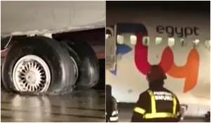Filmul incidentului aviatic de la Cluj. Mărturia unui pasager: "A dat cu roata, cred că atunci a explodat. Am văzut cum a explodat"