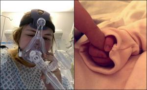 O tânără însărcinată, bolnavă de COVID, s-a trezit din comă şi a aflat că a născut, în UK: "Este o adevărată minune"