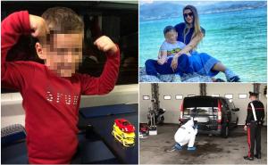 Micuțul David, băiețelul român răpit de lângă mama lui în plină stradă la Padova, în Italia, a fost găsit
