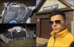 "Nu pot să cred aşa ceva!" El este tânărul care a murit la doar 19 ani în cumplitul accident din Buzău. Costi era pasionat de maşini de mic