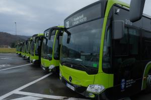 Zece autobuze electrice noi, scoase de astăzi pe străzile din Braşov. Pe ce linii vor circula - VIDEO