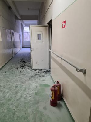 Incendiu la Spitalul de Psihiatrie Gătaia, în Timiș. 41 de persoane au fost evacuate