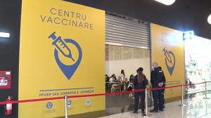 Mall-ul din Brăila s-a transformat în centru de vaccinare. Cei mai mulți s-au imunizat cu prima doză