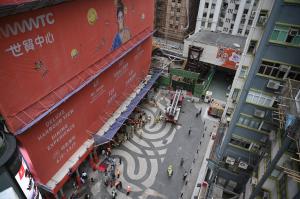 Incendiu la World Trade Center din Hong Kong: 100 de oameni blocaţi pe acoperiş