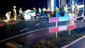 Tineri iubiți români, accident mortal pe un drum din Olanda. Mașina lor a fost spulberată de TIR, lângă Amsterdam