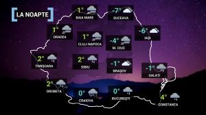 Vremea 30 decembrie 2021. Prognoza meteo pe regiuni, în București și la munte