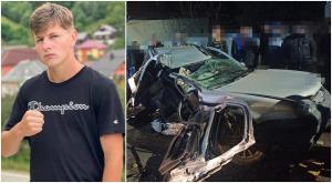 Lică a murit nevinovat, într-un Volkswagen condus de prietenul vitezoman. Mașina a intrat cu peste 100 km/oră în stâlp