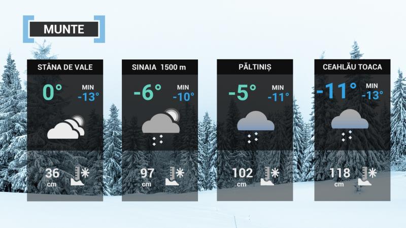 prognoza meteo munte