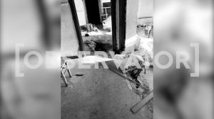 Imagini din apartamentul groazei de la Onești, locul unde doi muncitori au fost uciși de Gheorghe Moroșan