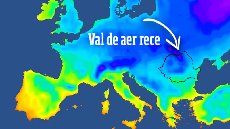 vreme rece în weekend