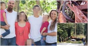 Cinci copii au rămas orfani după ce maşina în care se aflau părinţii a fost zdrobită de un copac, în vacanţa din California