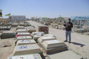 Imagini din ”Valea Păcii”, cel mai mare cimitir din lume. Milioane de morminte se întind pe 10 km pătrați