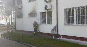 Incendiu la Secția de Psihiatrie a Spitalului din Slatina. Zeci de pacienţi evacuaţi