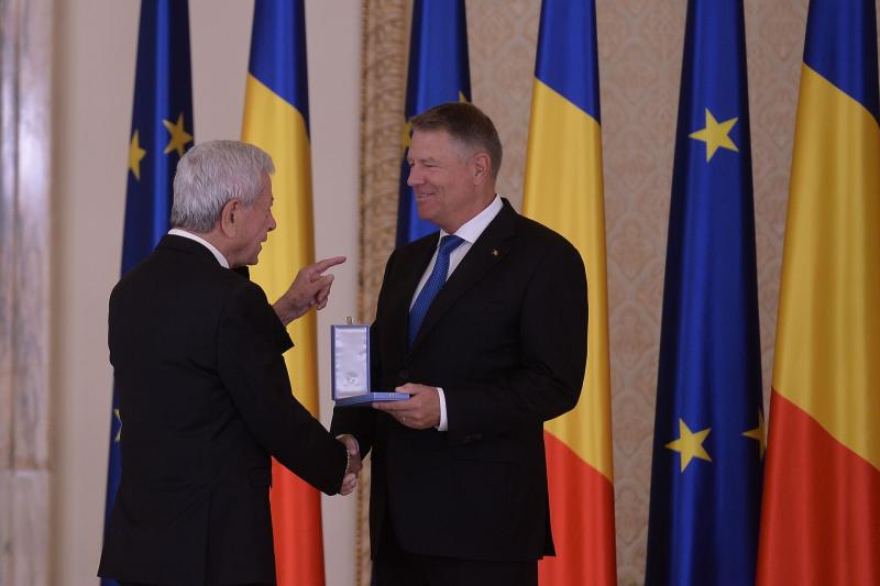 Ion Dichiseanu și Klaus Iohannis