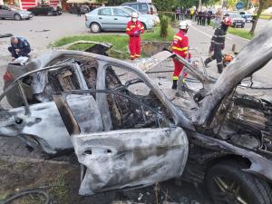Victima din Mercedesul care a ars, în Arad, este un cunoscut om de afaceri local