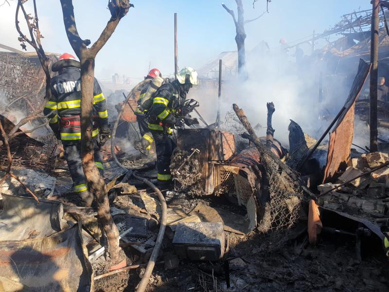 Incendiu case Bârlad