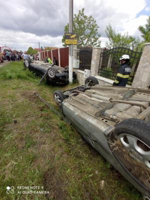 Accident cu șapte victime la Borlești, în Satu Mare. A fost activat Planul Roșu de Intervenție