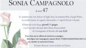 Cont Iban scris pe crucea unei mame răpusă de cancer, ca rudele și prietenii să-i ajute fiica rămasă singură pe lume, în Italia