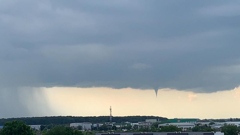Tornadă în Balotești