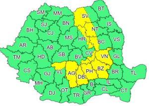 Alertă meteo de caniculă în România. Capitala și 21 de județe, sub cod galben până miercuri noapte