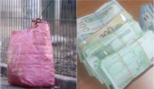 Un tânăr din Craiova prins în Piaţa Romană cu o sacoşă cu 320.000 de euro. Un şofer a aruncat un pachet cu bani în maşina sa