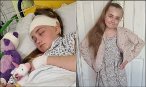 Fetiţă de 10 ani dusă la medic în Marea Britanie pentru probleme cu vederea, medicii i-au spus că mai are doar 24 de ore de trăit: "Dacă mă culc, mă voi mai trezi?"
