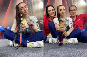 Larisa Iordache a câștigat medalia de aur la bârnă, la Cupa Mondială Challenge de la Cairo