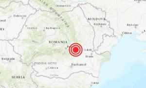 Două cutremure produse, luni dimineața, în România. Cel mai puternic a avut magnitudinea 4.1 pe Richter
