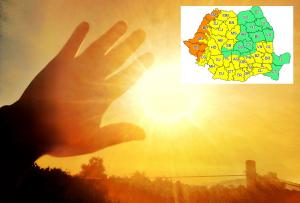 Alertă meteo de caniculă în Bucureşti şi 29 de judeţe, în următoarele 48 de ore. Cod portocaliu în vestul ţării