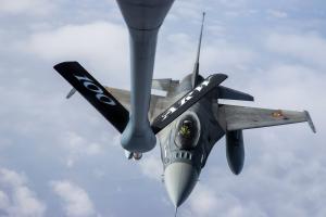 Incident aviatic la Galați, o aeronavă F-16 a pierdut un rezervor de combustibil și alte componente, în timp ce lansa o bombă de antrenament