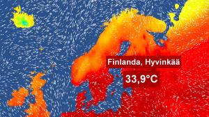 Căldură tropicală în ţara lui Moş Crăciun. Cea mai fierbinte vară din istorie în Finlanda