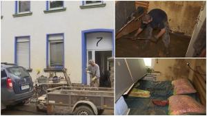 Românii au început să fure din casele evacuate în Germania, după inundaţiile catastrofale