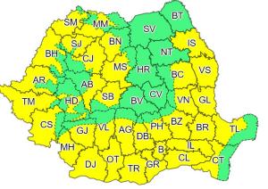 Cod galben de caniculă în România. ANM anunță temperaturi de peste 40 de grade Celsius la umbră, în următoarele zile