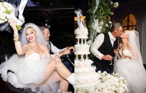 Imagini de la nunta lui Gwen Stefani cu Blake Shelton. Artista a avut doar 40 de invitaţi la ceremonie